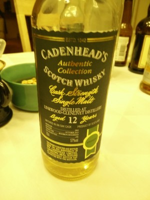 Cadenhead's Linkwood-Glenlivet 12 year