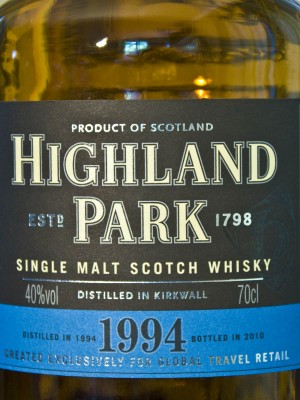 Highland Park 1994 Vintage
