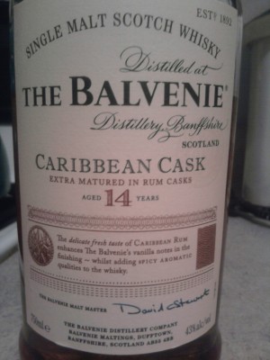 Balvenie 14 Year Old Caribbean Cask