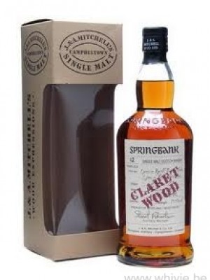 Springbank 12 Year Old Claret Wood