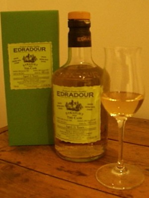 Edradour 11 year Straight from the Cask Grand Arome Rum Finish