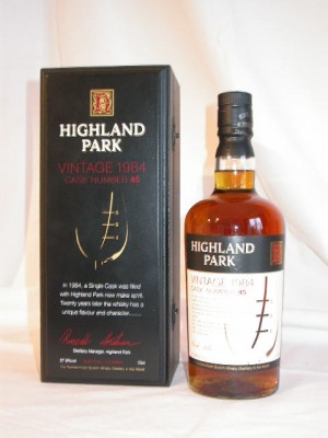 Highland Park 1984 20 Year old - Cask #45