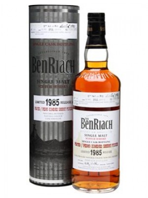 BenRiach 1985 26 Year Old Peated PX Sherry Finish Cask #7190