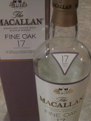 Macallan 17 Year old Fine Oak