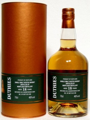 Mortlach 18 Year old Sherrywood Duthies