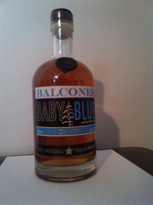 Balcones Distilling Baby Blue 46% abv 100% corn whisky