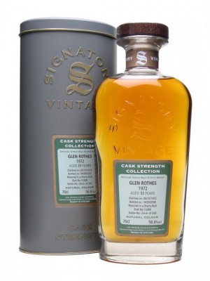 Glenrothes 1972 33 Year Old Sherry Butt 56.6%