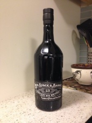 RJ Cooper Lock, Stock and Barrel Rye 101.3 proof