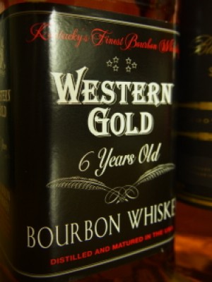 Western Gold Straight Old Kentucky Bourbon Whiskey 6 Years Old