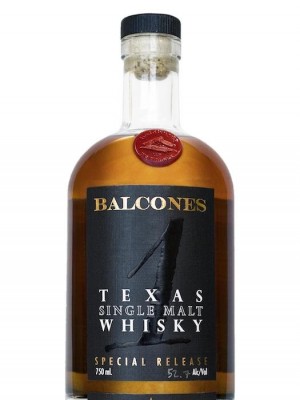 Balcones Distilling "1" Single Malt Texas Whiskey