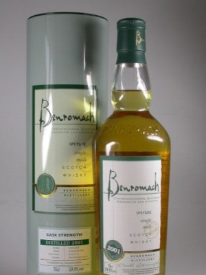 Benromach Cask Strength 2001/2010