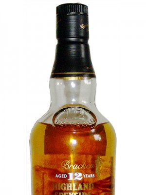 Speyside Distillers Ben Bracken 12 Year old