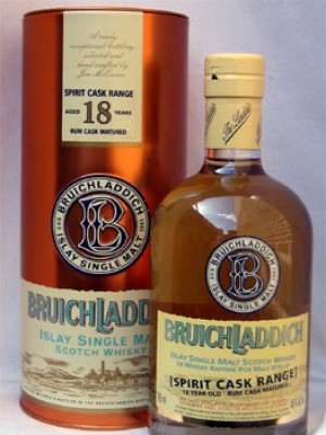 Bruichladdich 18 year old Rum Cask Matured - Spirit Cask Range