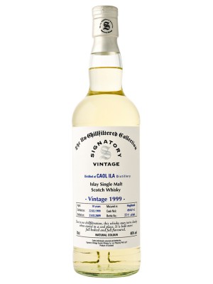 Caol Ila Signatory Vintage 10  year 1999 46% - The Un-Chillfiltered Collection