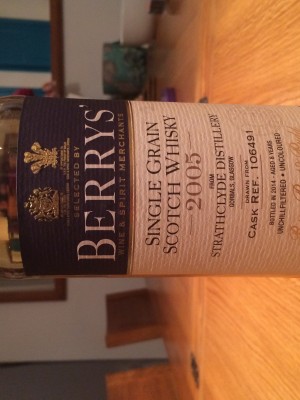 Strathclyde Distillery Single Grain Scotch Whisky 2005