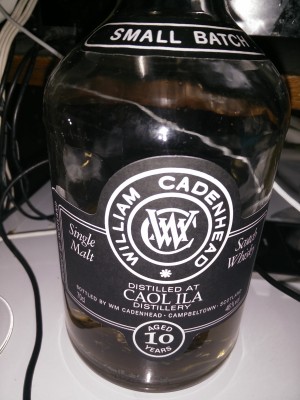 Cadenhead's Caol Ila 10 year old 46%