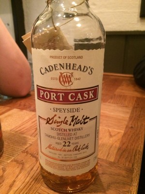Cadenhead's Tamdhu-Glenlivet 22 years