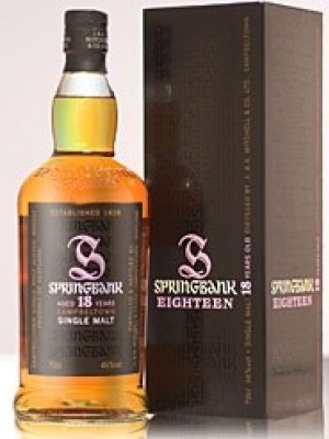 Springbank 18 Year Old