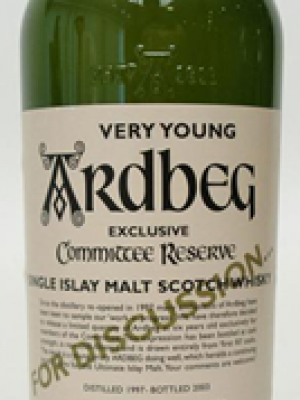 Ardbeg Very Young Committee Reserve for Discussion