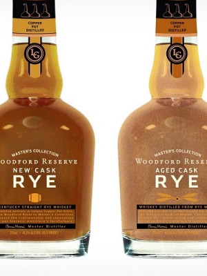 Woodford Reserve MASTER'S COLLECTION RARE RYE SELECTION New & Aged Cask Rye 92.4 proof 2011