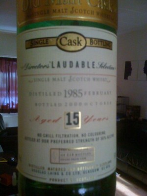 Laphroaig Laudable 15 Year Old