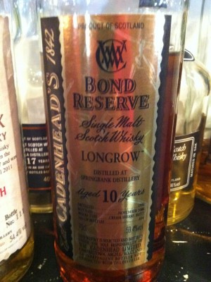 Cadenhead's Longrow 10
