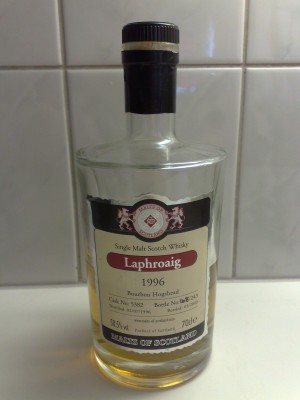 Laphroaig Malts of Scotland 96/09 Bourbon Hogshead