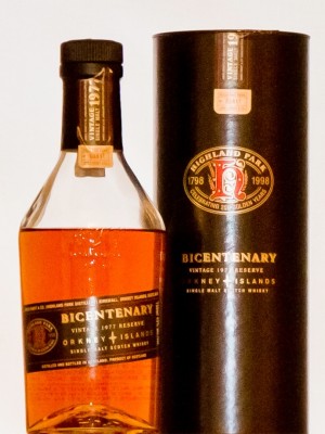 Highland Park 1977 Bicentenary Vintage Reserve