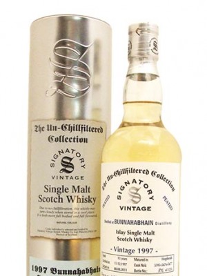 Bunnahabhain Signatory Vintage 1997 Heavily Peated 9 Year old