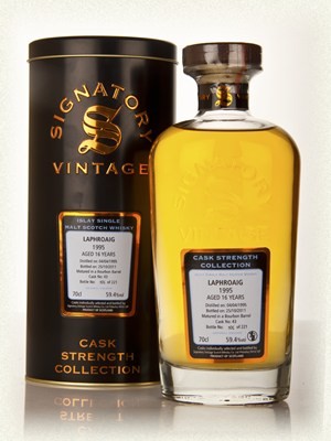 Signatory Laphroaig 16 Year Old 1995 Cask 43