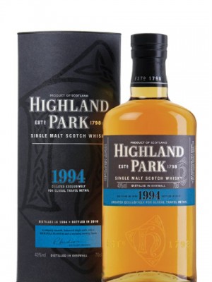 Highland Park 1994 travel retail