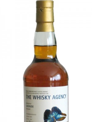 Lochside 1981/2010 29 Year Old "The Whisky Agency" Ex-Bourbon Hogshead