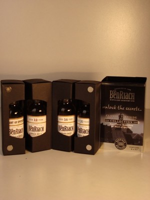 Benriach Benriach Miniature 4 pack