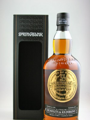 Springbank Rundlets&Kilderkins