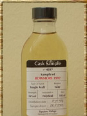 Signatory Springbank 1997 Cask Sample No 184 Distilled 21.03.1997