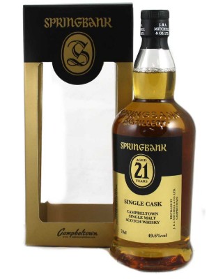 Springbank 2016 21 Year Old Oloroso Sherry Butt