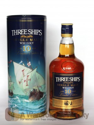 The James Sedgwick Distillery Three Ships 10 Year Old