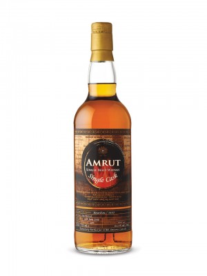 Amrut Single Malt Single Cask, Bourbon Finish 60% abv NCF Uncoloured LCBO Exclusive