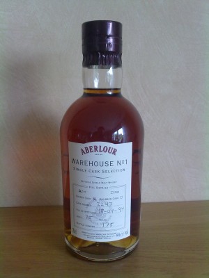 Aberlour Single cask 56,4% 15 year old bottled at destillery
