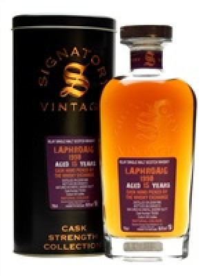 Laphroaig Signatory Cask Strength Sherry Cask 1998/15YO