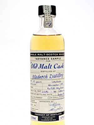 Bladnoch Old Malt Cask 1990 'Advance Sample' - 15 Years Old