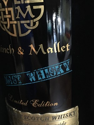 Valinch & Mallet Caperdonich 20 YO dist. 2000 bott. 2020 Bourbon Hogshead Single Cask 54.1% abv bottle 108/315 Cask No.VMT29511 Natural Colour - Unchill-filtered