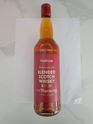 Waitrose Scotch Whisky Three Year Old Blended