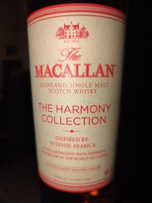 Macallan The Harmony Collection - Inspired By Intense Arabica / Bottle Code L0473E L10 03/02 / ABV 44% / 750ml