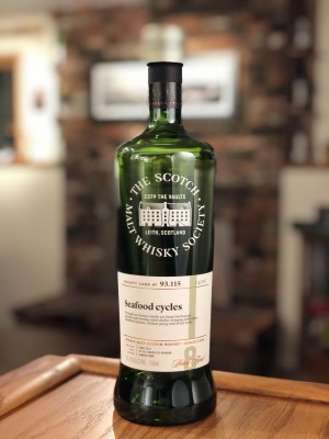 Glen Scotia SMWS 93.115 (8 year - Mar. 2010) "Seafood cycles" - 1st-fill ex-bourbon barrel - 61.2% ABV
