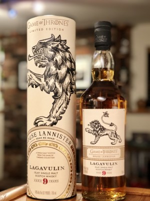 Lagavulin 9 year "House Lannister" Game of Thrones Limited Edition bottling - 46% ABV