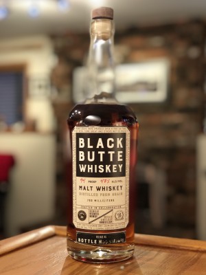 Bend Distilling (Bend, Oregon) Black Butte Whiskey 3 year. Release #5. 47% ABV.