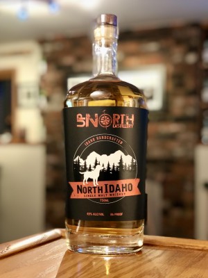 Up North Distillery North Idaho Single Malt Whiskey (43% ABV)