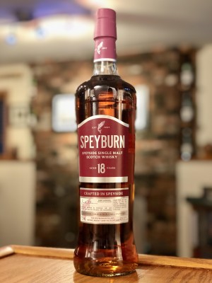 Speyburn 18 year old - 46% ABV.