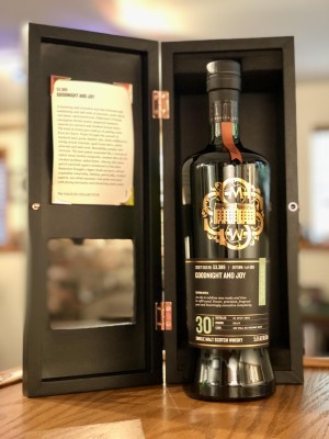 Caol Ila SMWS 53.389 (30 year - Jun. 1991) "Goodnight and joy" - 1st-fill ex-Sherry Butt - 55.5% ABV